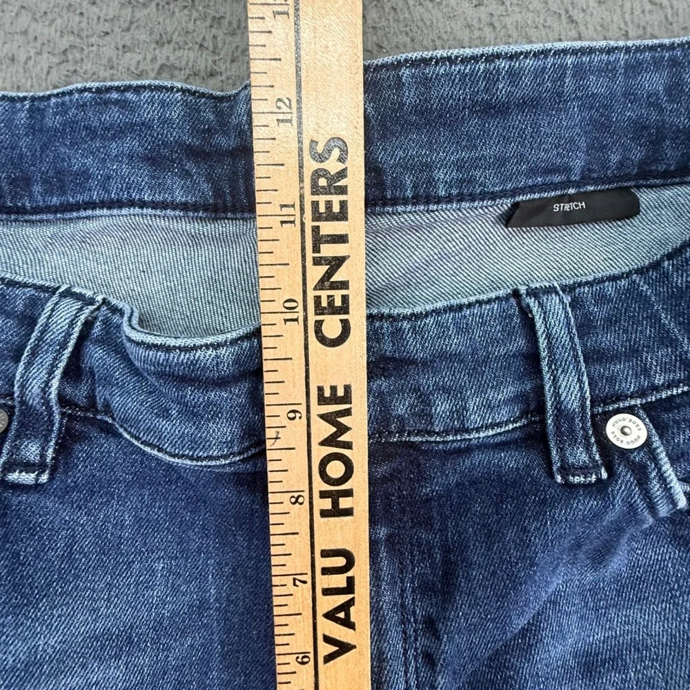 Hugo Boss Maine3 Jeans Men 34x32 Blue Stretch Regular Fit Denim Pants